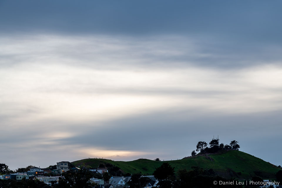 This image is part of the stay-at-home-project where I photograph Bernal Heights every night around sunset.
More informations about this project can be found at https://danielleu.com/blog/2020/04/7-days-4-weeks-and-counting-bernal-heights-at-sunset