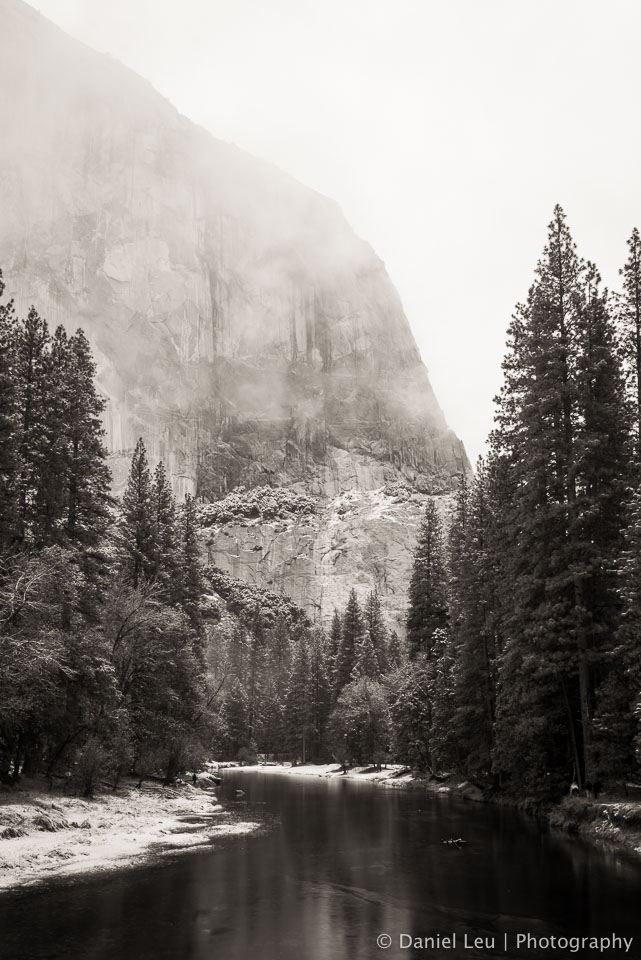 Merced River with El Capitan, Yosemite National Park