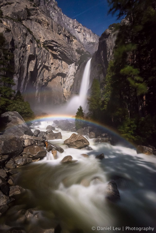 Double Moonbow at Lower Yosemite Falls