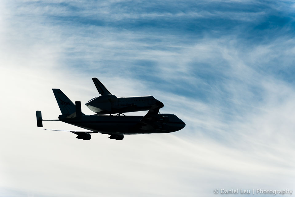 Space Shuttle on SCA