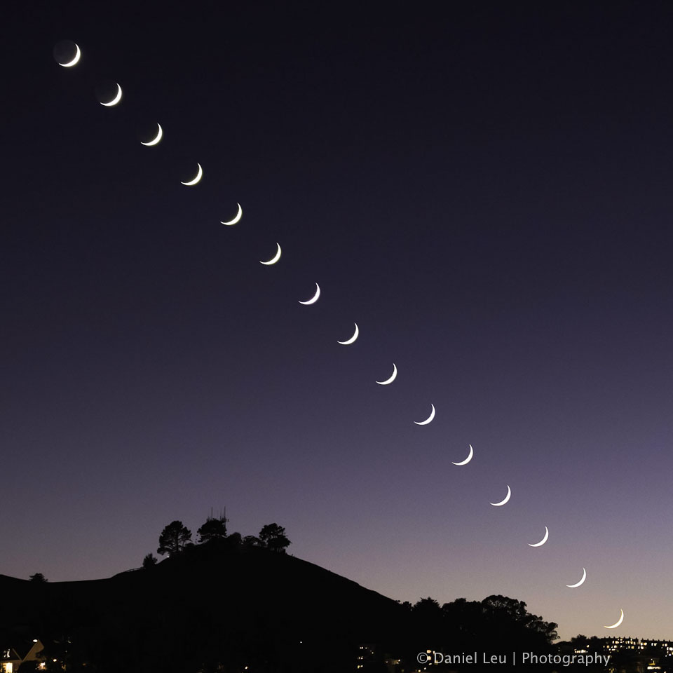 Crescent Moon Sequence over Bernal Heights